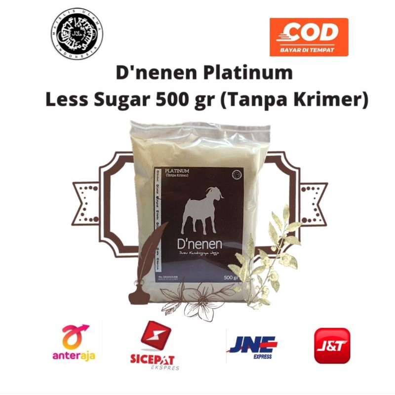 

Susu Kambing D'nenen Platinum (Tanpa Krimer) Less Sugar