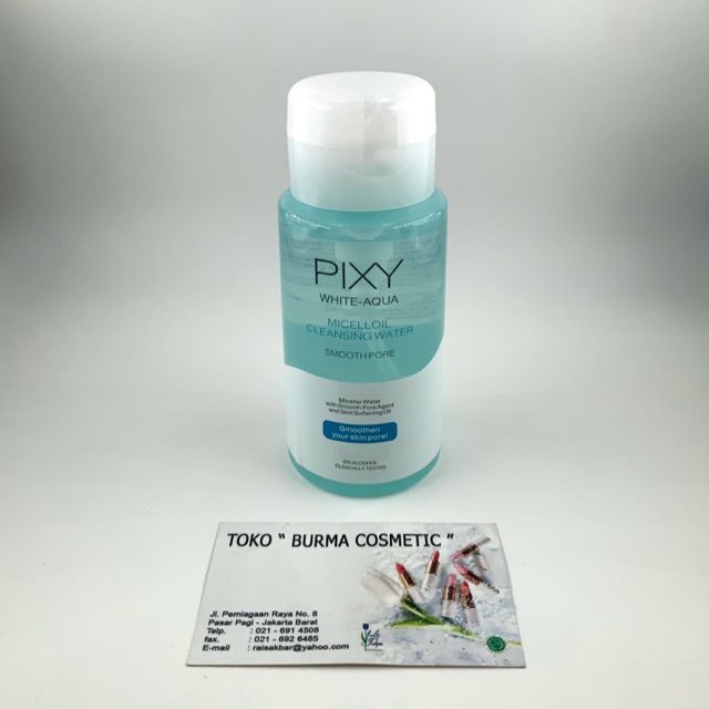 PIXY WHITE-AQUA MICELLOIL CLEANSING WATER 200 ML SMOOTH PORE