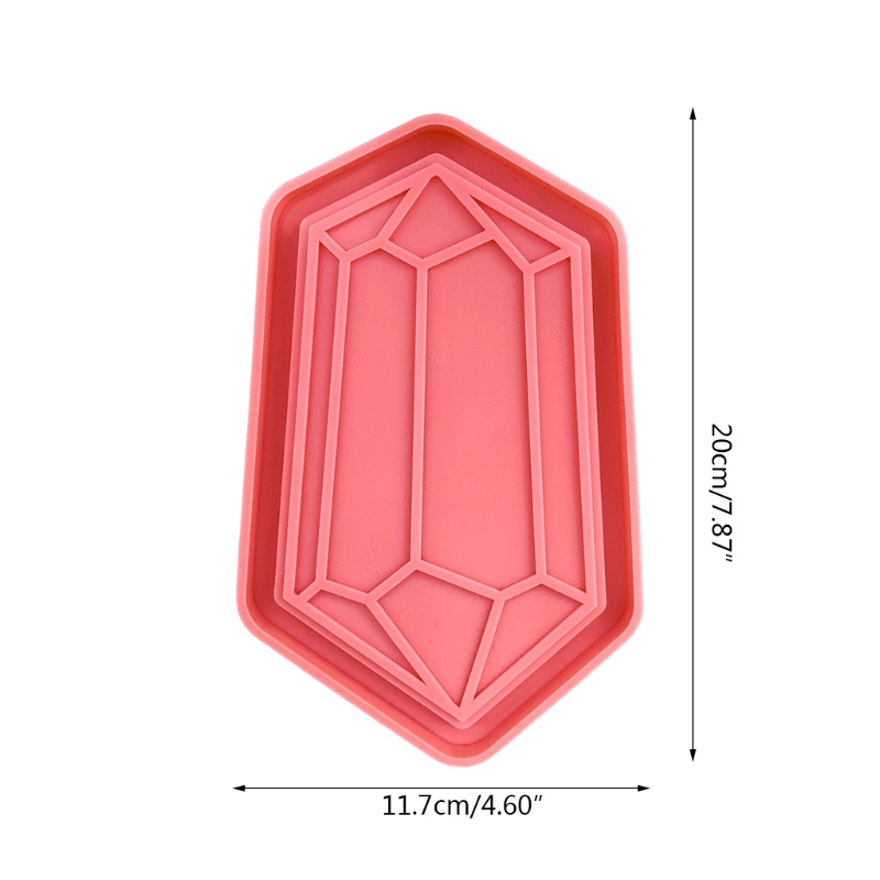 SIY  Serving Tray Epoxy Resin Mold Fruit Snack Plate Silicone Mould DIY Crafts Jewelry Holder Home Decortaion Casting Tools