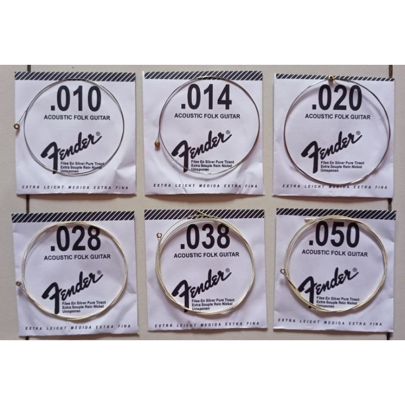 senar gitar/guitar fdr silver wound akustik