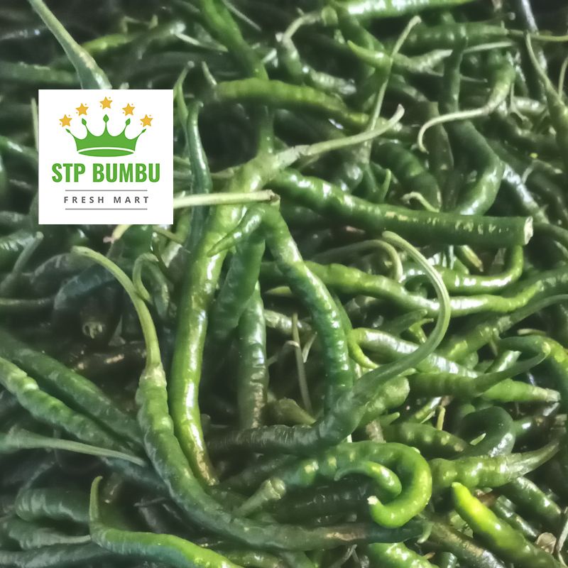 Cabe Hijau Keriting Segar Fresh / Cabai 250 gram