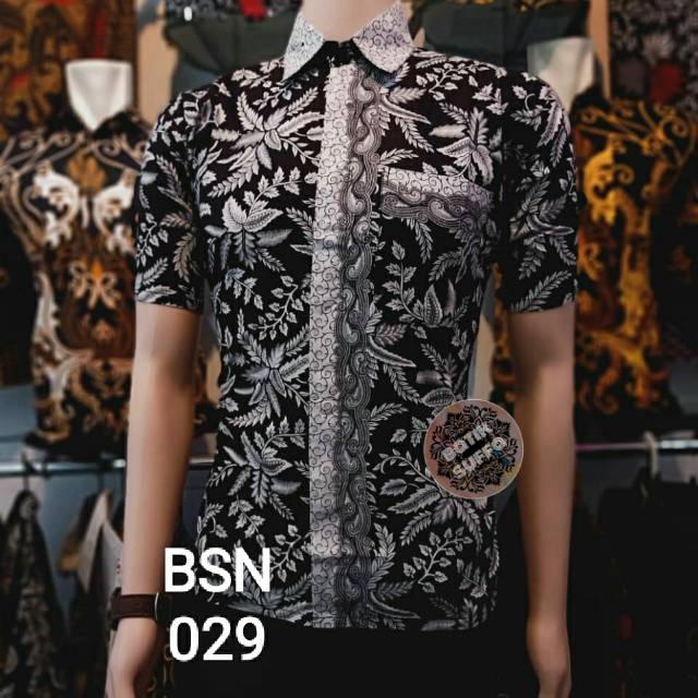 KEMEJA BATIK PRIA SLIMFIT ORIGINAL PRODUK