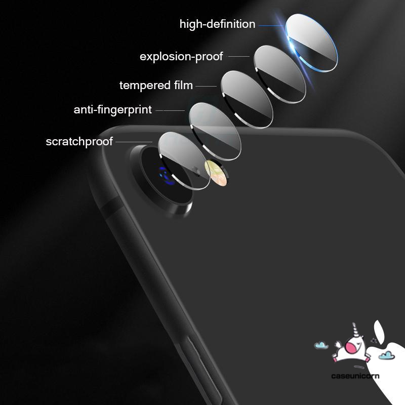 Pelindung Lensa Kamera Belakang 9d Untuk Iphone 6 6s 7 8 Plus X Xr Xs Max Se 2020