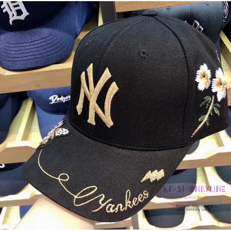 MLB Goldbee Structure Ball Cap New York Yankees - Black