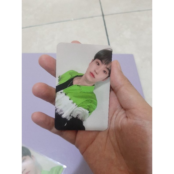 Pc photocard benefit richining henggarae hoshi seventeen