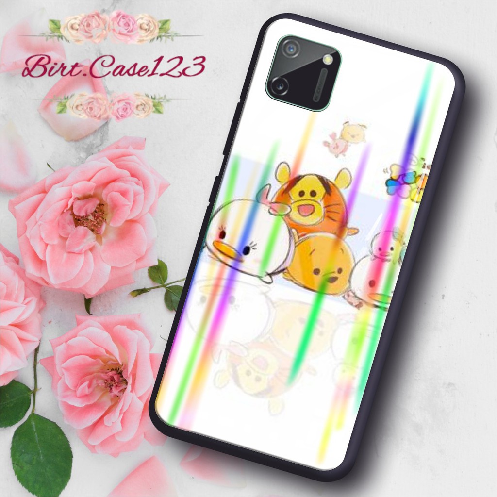 BC Case Gambar TSUM TSUM back case glass aurora xiaomi redmi 4a 5a 6a 7a 8a 3 4x note4 note4x note5