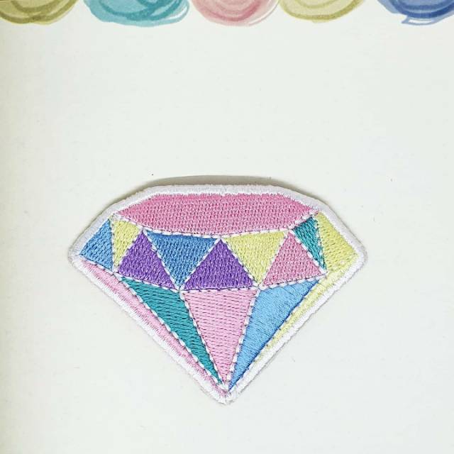 Patch Bordir Diamond