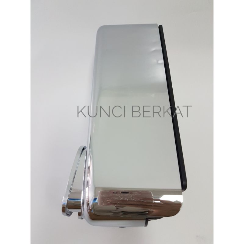 Tempat sabun cair crome-silver/Hand soap crome double