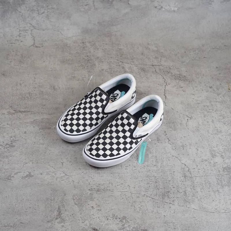 VANS SLIP ON COMFYCUSH CHECKERBOARD