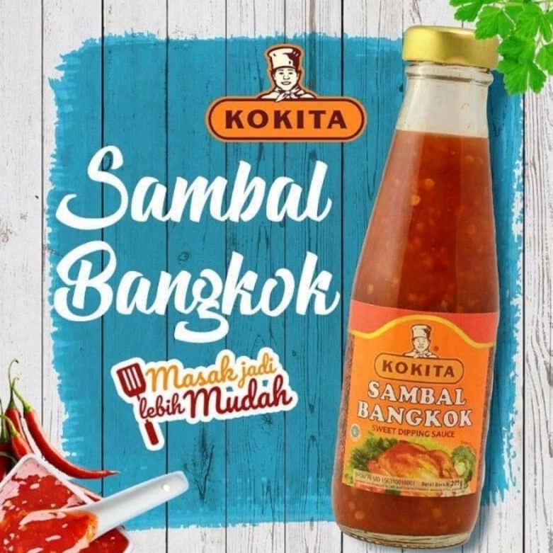 

KOKITA SAMBAL BANGKOK SIAP SAJI / SWEET DIPPING SAUCE SAOS SAUS SAMBEL