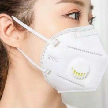 MASKER KN95 RESPIRATOR WARNA MASKER N95 VALVE KATUP UDARA KN95 FILTER