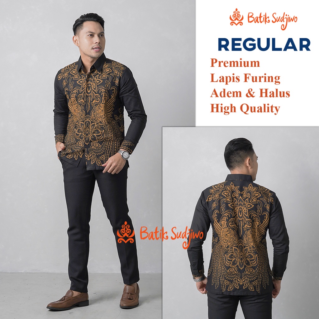 Atasan Kemeja Batik Pria Regular 1029