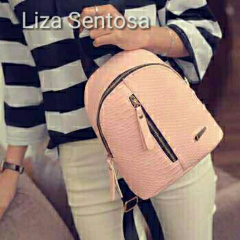 Tas Ransel Mini Wanita Ala Korea Import Desain Lucu Imut