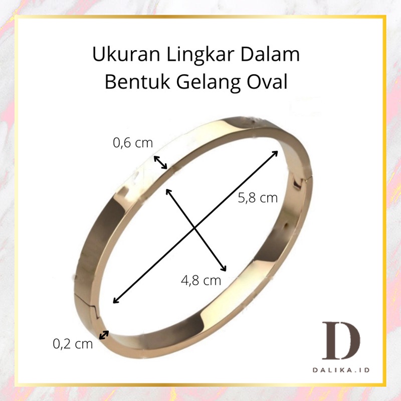 Gelang Tangan Titanium Energi Magnetic Om Mani Padme Hum Wanita Dalika