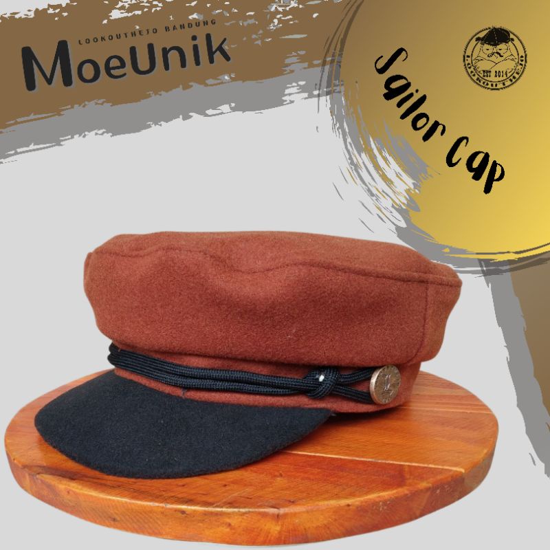 pelaut topi kapten komando sailor hat