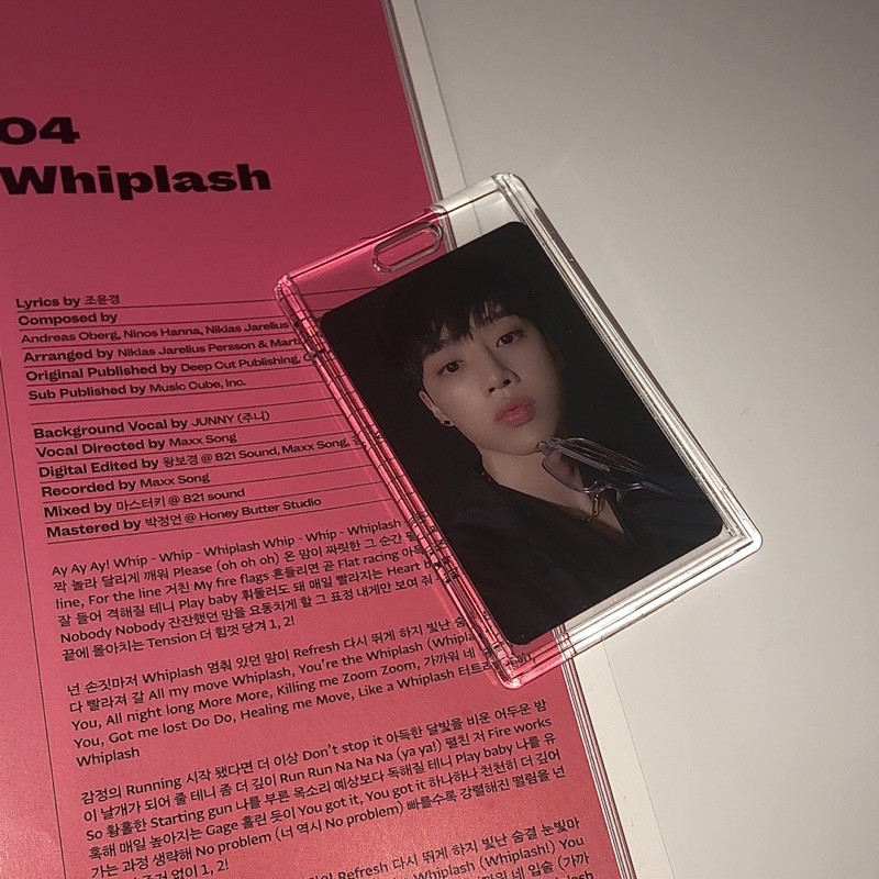 KEJEA ACRYLIC PHOTOCARD / ID CARD HOLDER