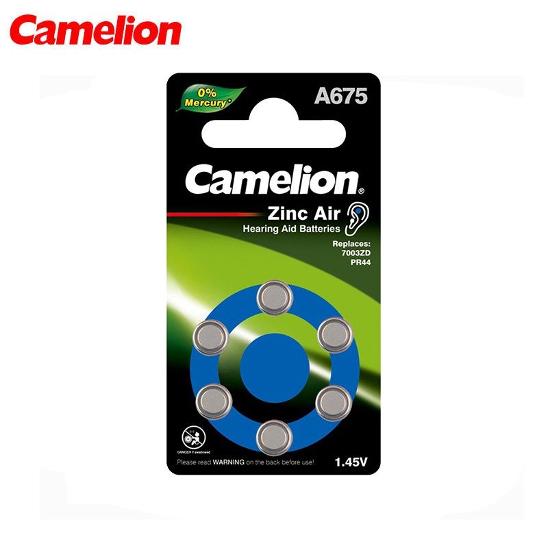 Camelion Hearing Aid A675 - Baterai Alat Bantu Dengar