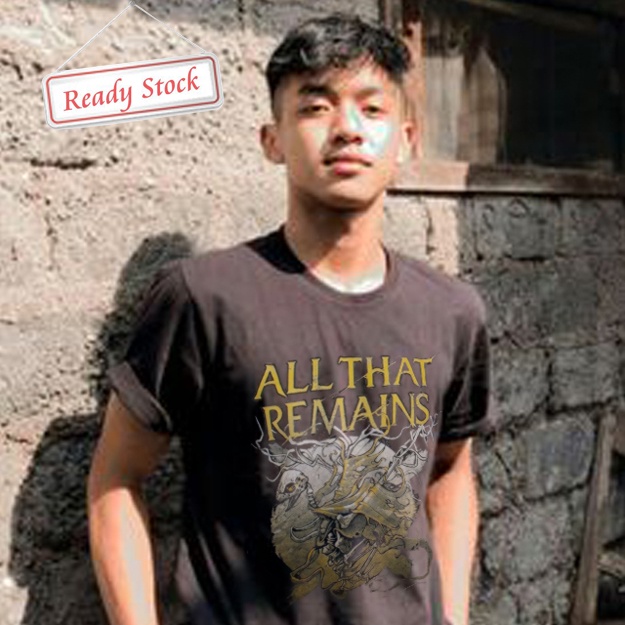 Kaos All That Remains T-SHIRT Casual New Tshirt Bahan Katun
