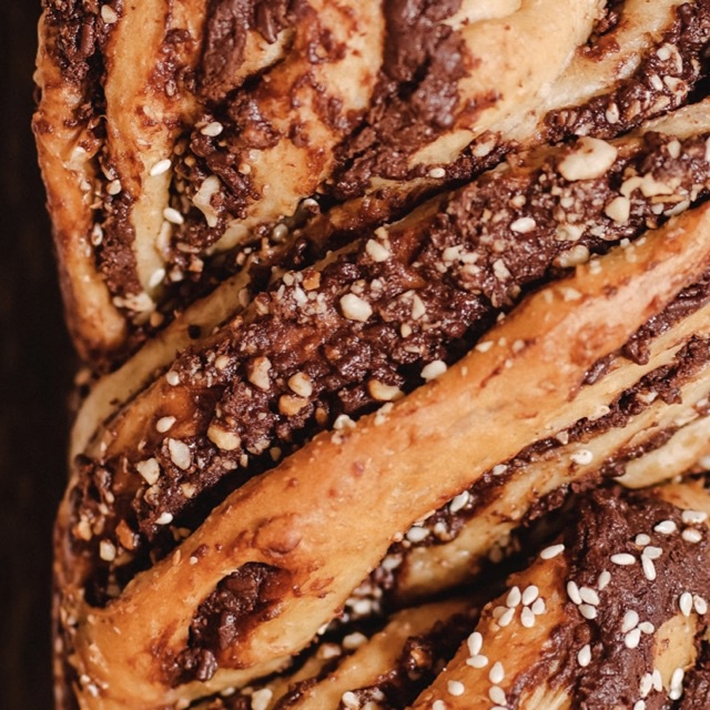 

Vegan Martabak Babka Whole Wheat, Cholesterol Free, Egg Free, Diet Low Calories