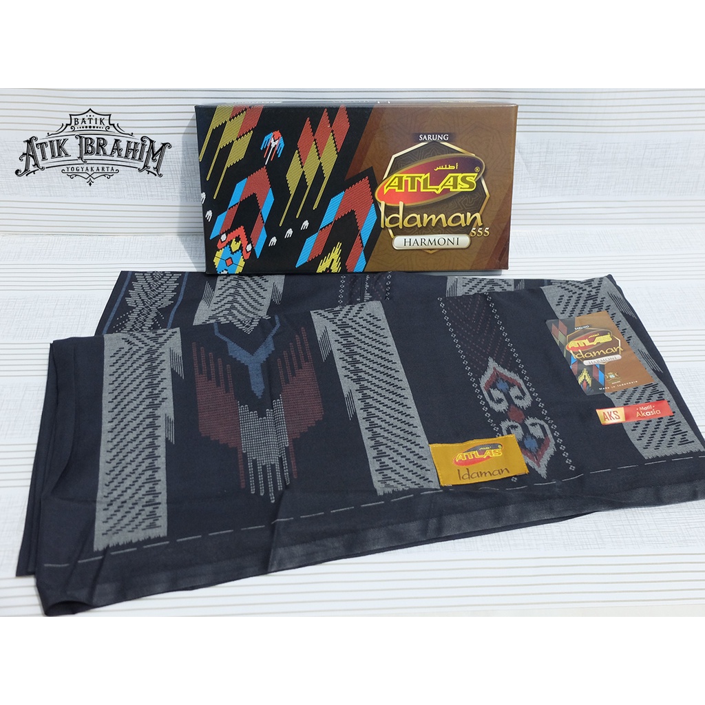 MURAH Sarung Atlas Idaman Harmoni Motif akasia (Grosir dan Ecer)