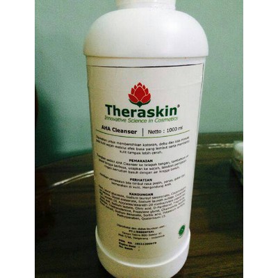 theraskin aha cleanser 1 liter theraskin cleanser aha 1 liter