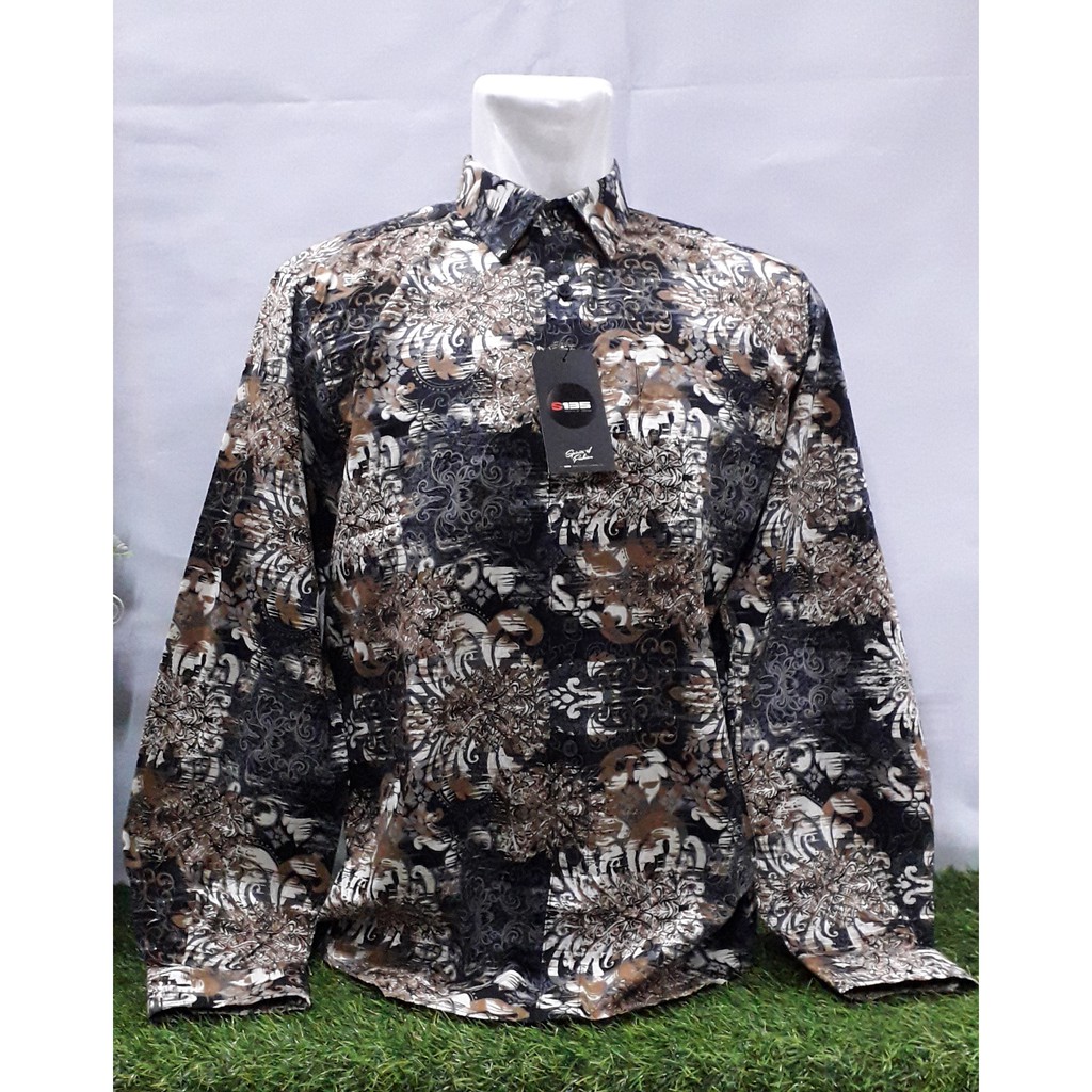 Kemeja printing pria S 135