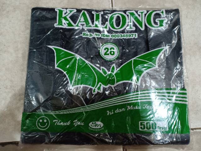 Kantong kresek hitam 17 , 24 , 28 , 35 , 40