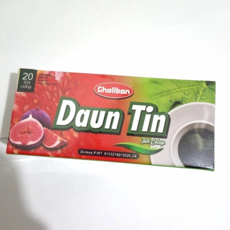 

Teh Celup Daun TIN Isi 20 Kantong Teh Celup Daun Tin