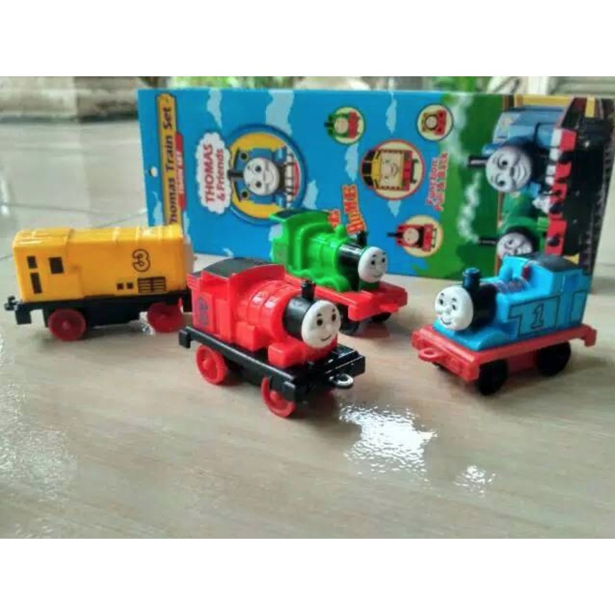 Mainan Anak Kereta Keretaan Api Kereta THOMAS TRAIN SET 4 IN 1 NO.311 laki laki perempuan murah bagu