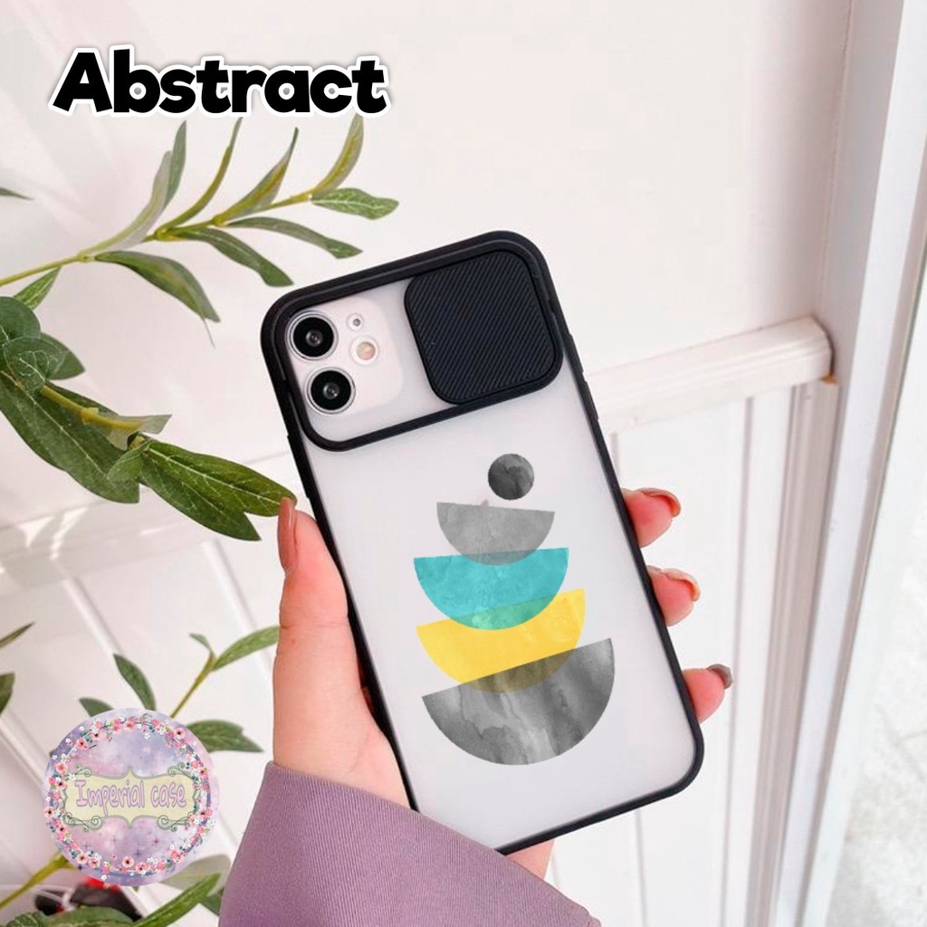 SOFTCASE SLIDE KAMERA ABSTRACT OPPO VIVO SAMSUNG XIAOMI REALME IPHONE ALL TYPE IC4515