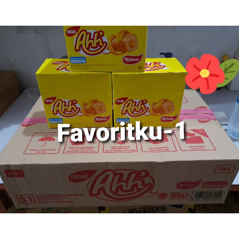 

RICHEESE Nabati Keju atau Cokelat Ahh..1 Kotak Isi 20 Pcs