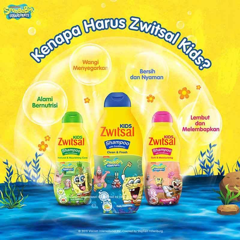 ZWITSAL KIDS SHAMPOO 2IN1 180ML / 280ML