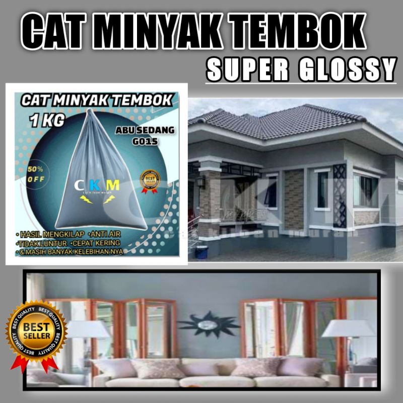 Cat minyak tembok kiloan / Cat minyak / Cat tembok 1 kg gratis ongkir / Cat tembok anti air / Cat di