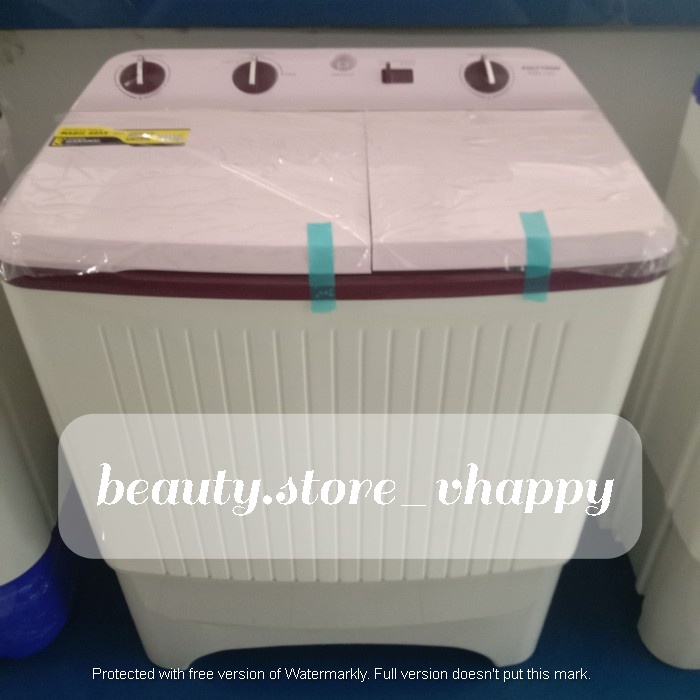 Mesin Cuci 2 Tabung POLYTRON PWM 7363 7 Kg Garansi Resmi Khusus Jawabarat Jabodetabek (Kota bandung dan Cimahi Bisa COD)