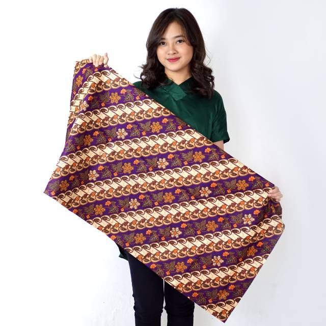 KAIN JARIT BATIK RINGGIT MAS / KAIN BATIK KATUN POTONG PANJANG