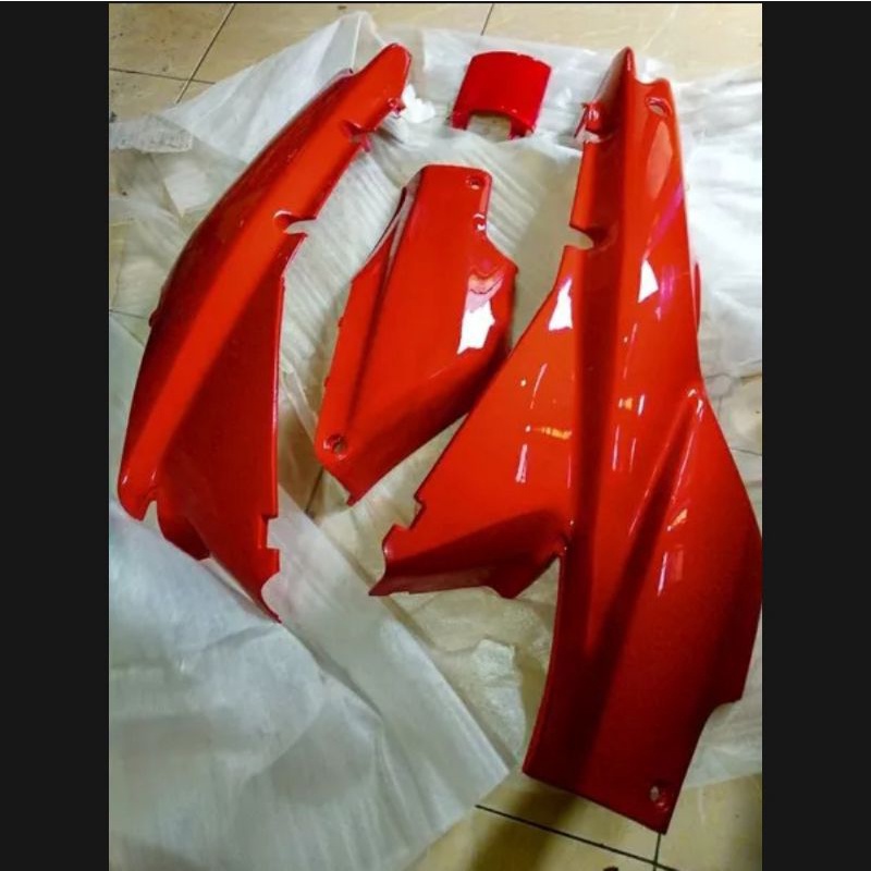 Cover body supra x lama / supra fit lama warna  merah