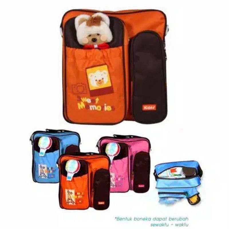 KIDDY DIAPERS BAG KD 50-33 Slempang/KD 50-34 Tas Ransel 3IN1/KD 50-10 Slempang Termos