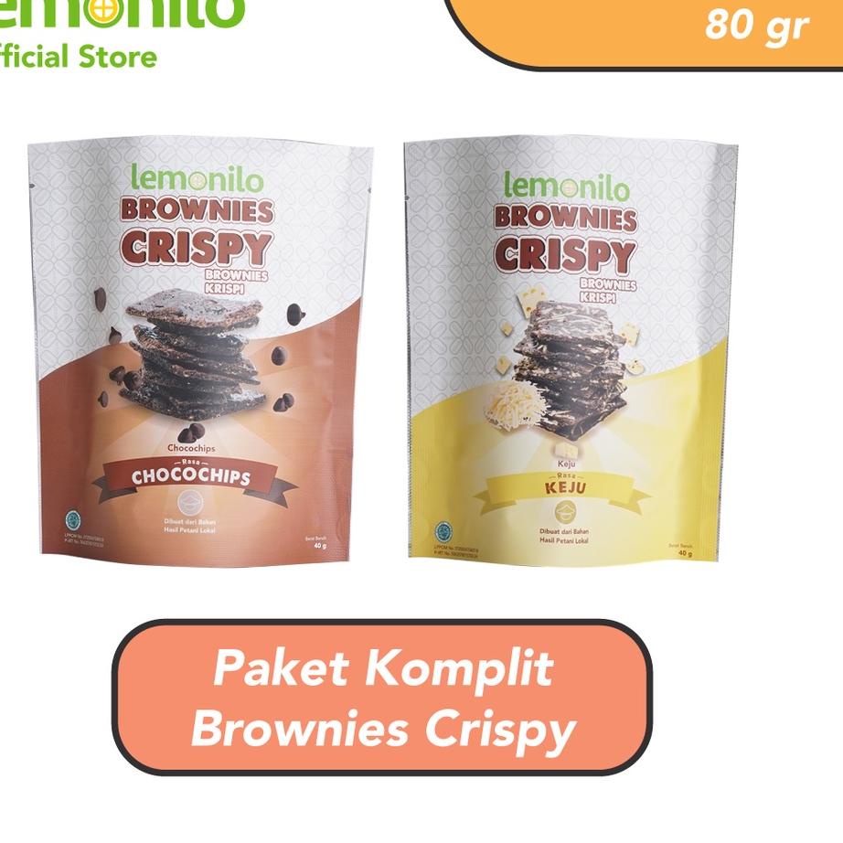 

Diskon✔️2 Pcs Lemonilo Paket Komplit Brownies Crispy 40g|KD7