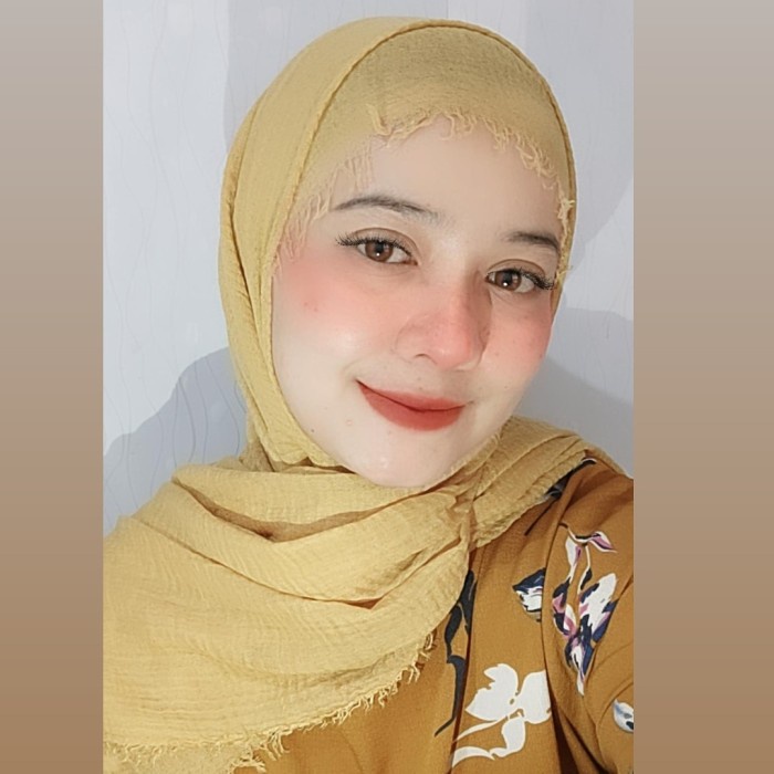 PASHMINA- PASHMINA CRINKLE SHAWL HIJAB/PASHMINA TURKI/ - DUSTY -PASHMINA.