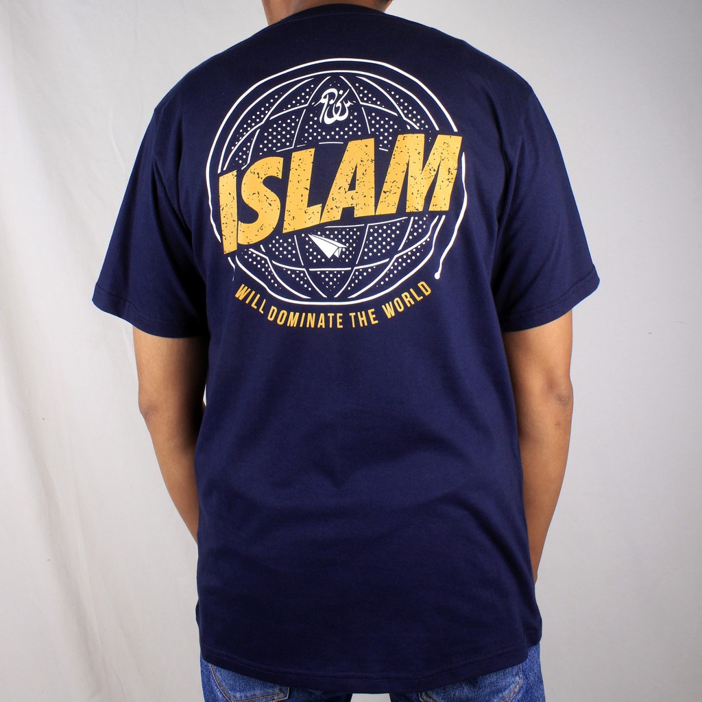 Kaos Dakwah Muslim Islam Distro - Will Dominate