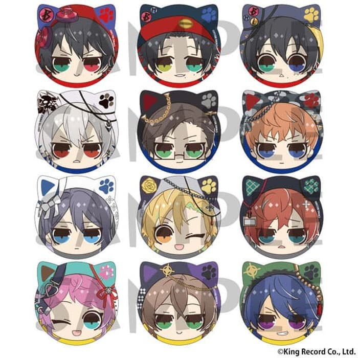 Hypnosis Mic - Kemomimi / Nekomimi Badge (Arisugawa Dice)