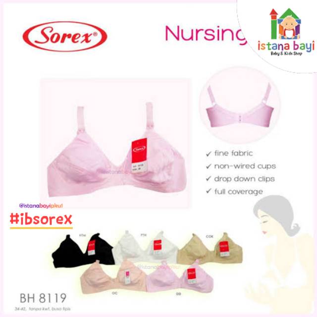 Sorex Maternity BRA 8119 - Bra Menyusui Sorex