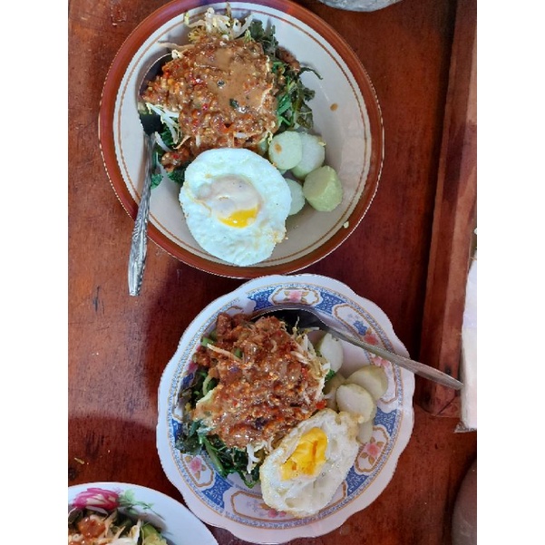 

nasi pecel khas solo