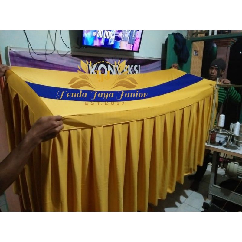 cover meja prasmanan kotak uk P 120 x L 60 x T 75 Shopee cover meja prasmanan kotak uk P 120 x L 60 x T 75 Shopee