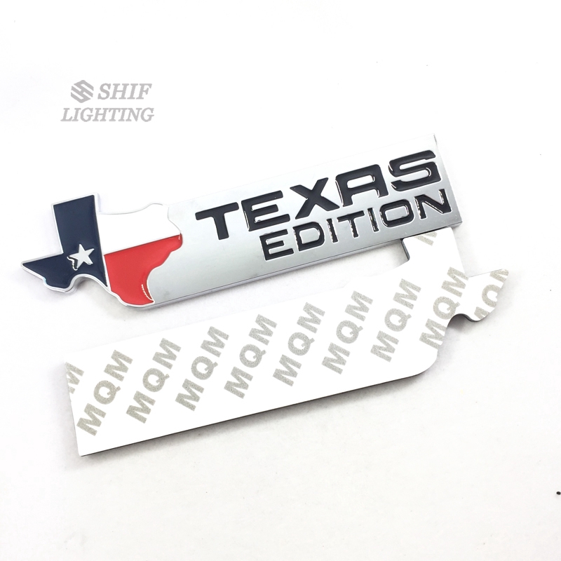 1Pc Stiker Emblem / Fender / Emblem Bahan Metal untuk Mobil Jeep / Tundra / Tacoma / Ford