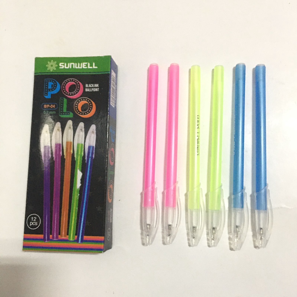 

BOLPOIN SUNWELL POLO BP-04 0.7MM / PEN MURAH 1PACK