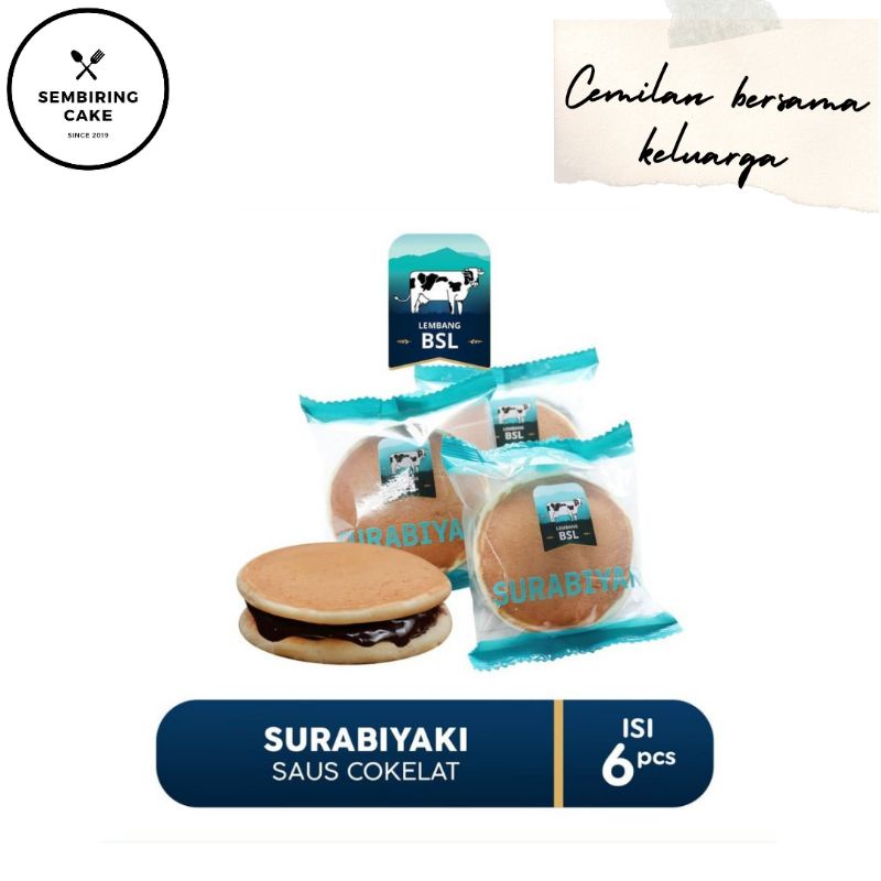 

Surabiyaki Saus Coklat Isi 6