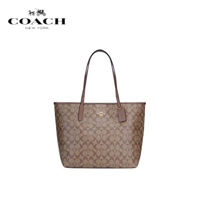 Tas Tote Bag Coach/Tote bag import/tas kuliah/tas kerja/ tas btanded