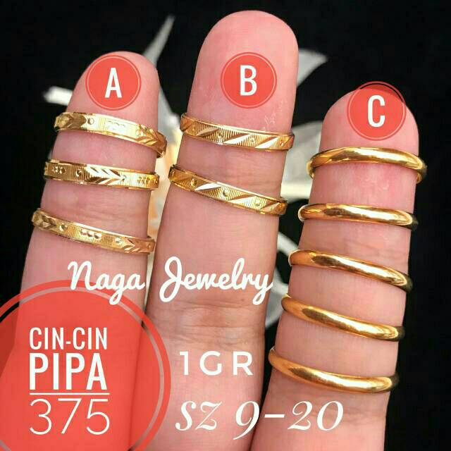 CINCIN YELLOW COUPLE PREWEDING EMAS KADAR 375