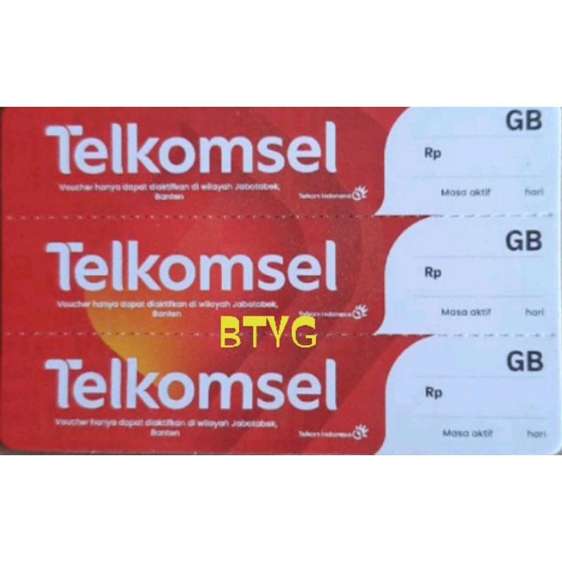 voucher Telkomsel kosong